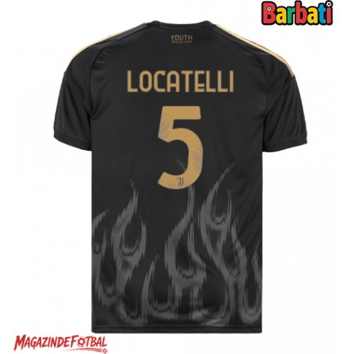 Juventus Manuel Locatelli #5 Tricou Fotbal Replică 2026-27 Barbati Treilea Juventus Manuel Locatelli #5 Tricou Fotbal Replică 2026-27 Barbati Treilea